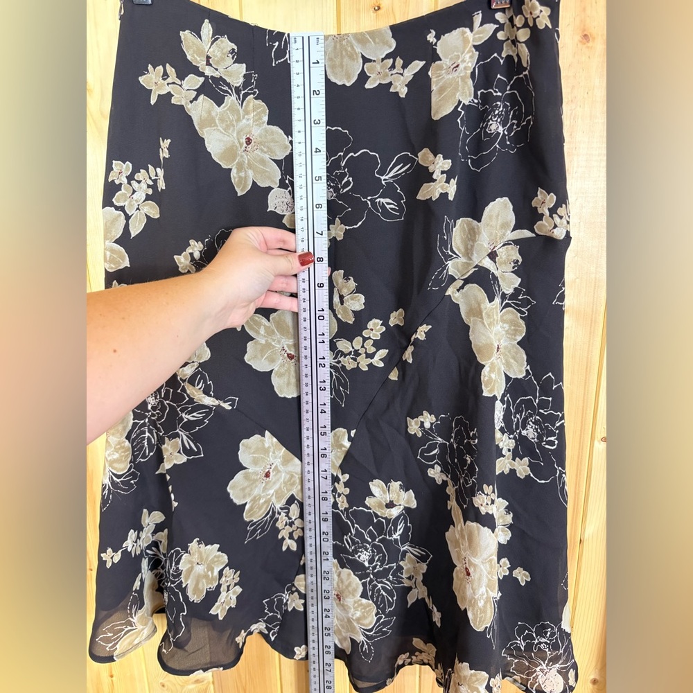 Rena Rowan VTG Skirt Tagged Size 12 Fall Layering Light Loreali  Gilmore Goded - Picture 7 of 16